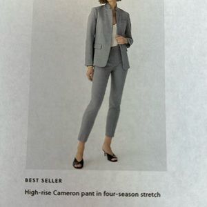 J Crew NWT high rise Cameron stretch pants